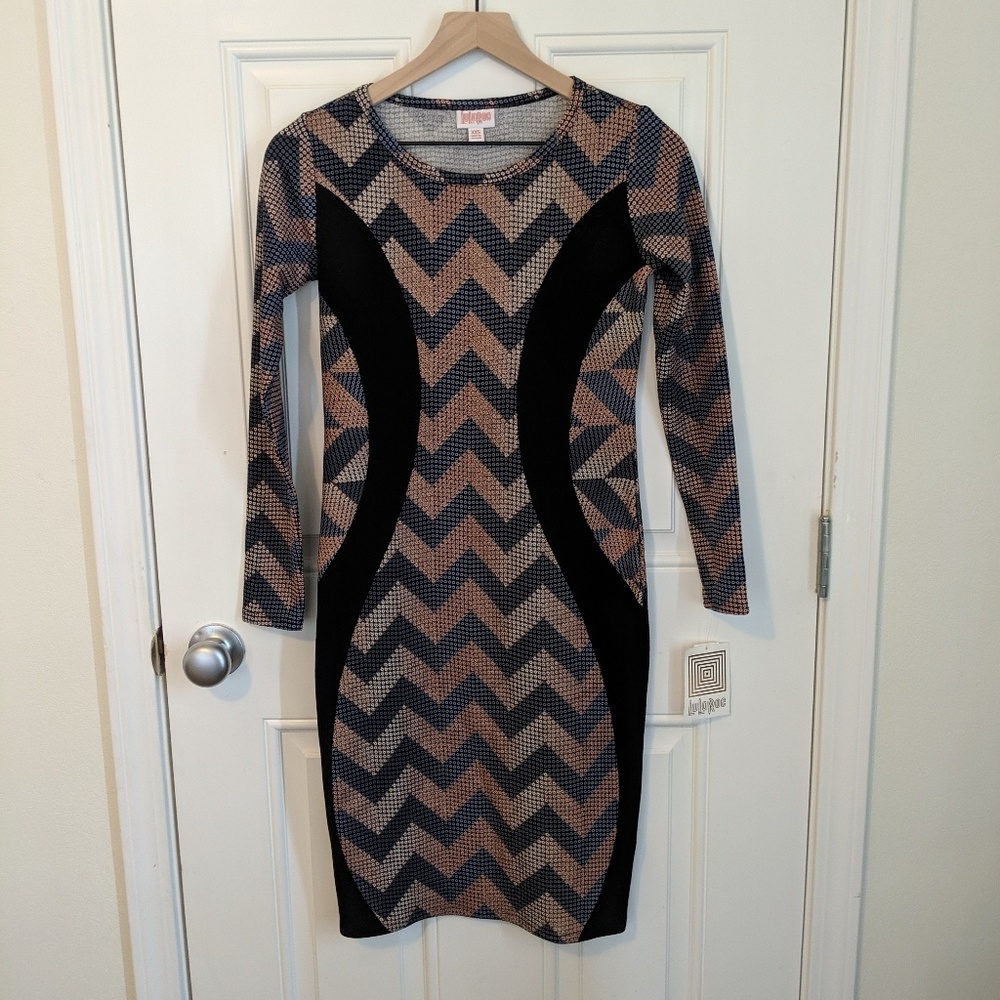 LulaRoe elegant collection Debbie dress